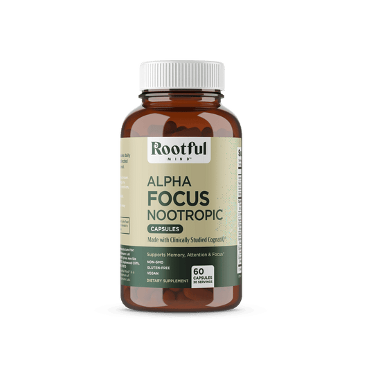 Alpha Focus Nootropic Capsules - 60 Count
