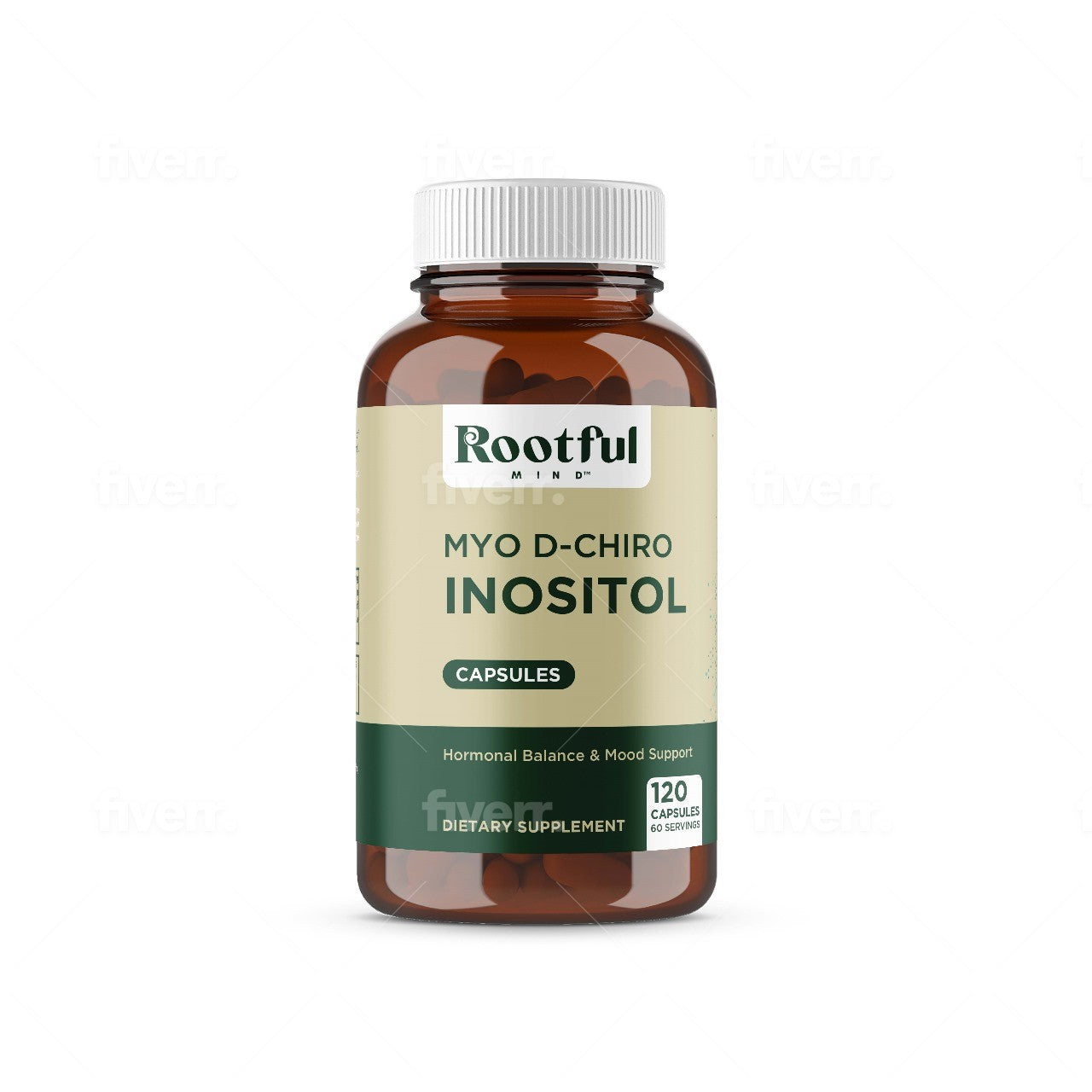 MYO D-CHIRO Inositol Capsule - 60 Count