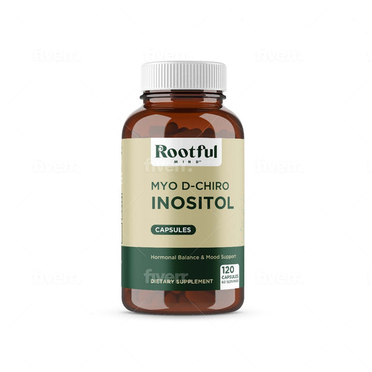 MYO D-CHIRO Inositol Capsule - 60 Count