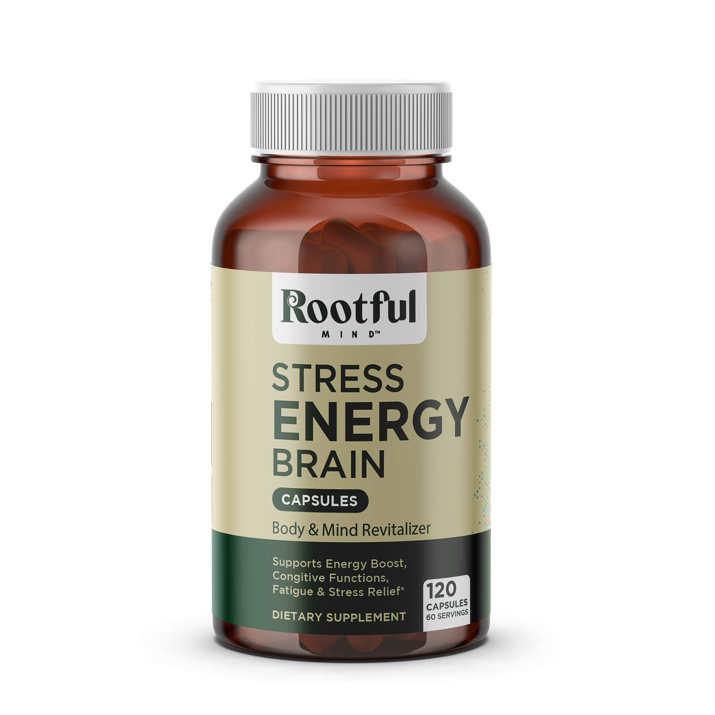 Stress Energy Brain Capsules - 120 Count